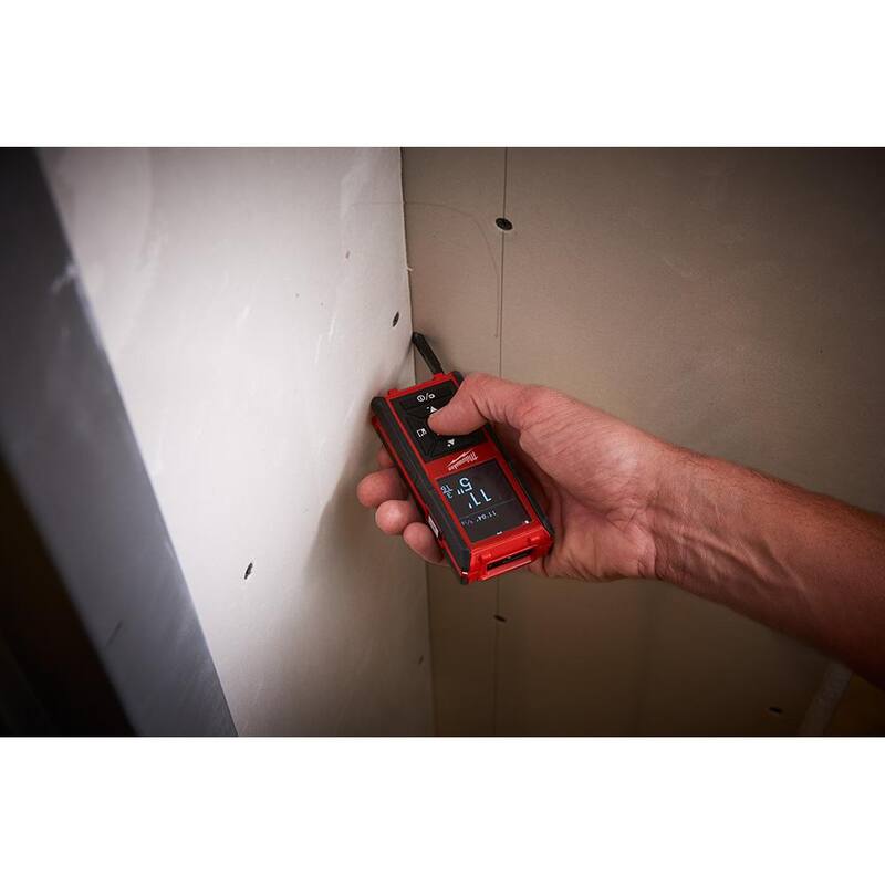 Milwaukee M12 Kit de Nivel Láser de Puntos Cruzados y Verticales Verde de Iones de Litio de 12 Voltios sin cables con Medidor de Distancia Láser - 3622-21-48-22-9802