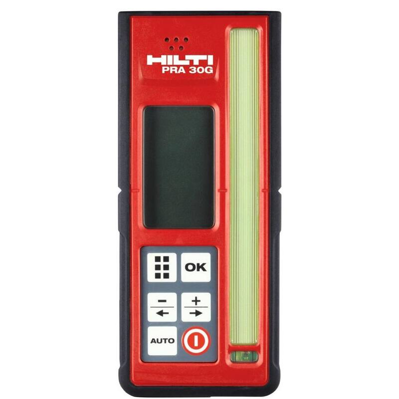 Hilti PR-30-HVSG A12, 33 ft. Nivel láser verde giratorio automático que incluye batería de iones de litio y cargador - 3592643