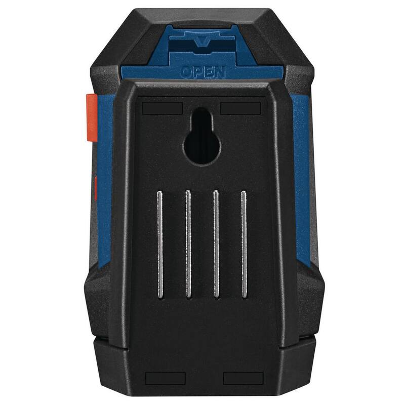 Bosch 50 pies. Nivel láser de líneas cruzadas autonivelante de haz rojo de doble poder con trípode compacto de altura ajustable - GLL50-20+BT150