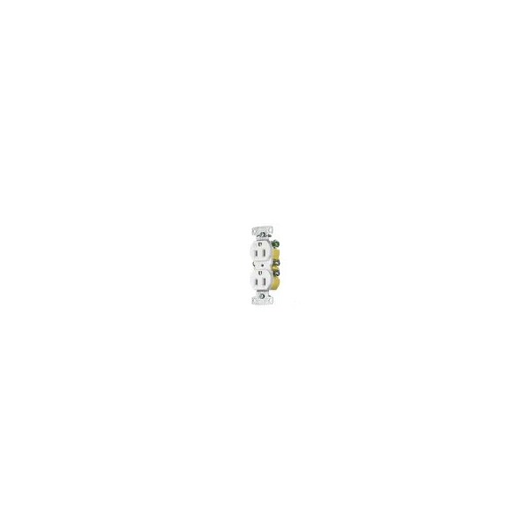 Receptáculo Hubbell Wiring Device-Kellems, 1/2 hp, 125V AC, NEMA 5-15R - DR15STTR