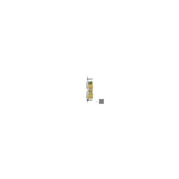 Receptáculo Hubbell Wiring Device-Kellems, 1/2 hp, 125V AC, NEMA 5-15R - DR15STTR