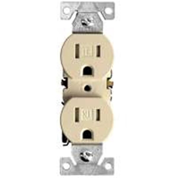 Yhior TR270V Receptáculo Dúplex a Prueba de Manipulaciones, Marfil - YH422573