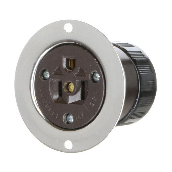 Productos de borde recto con brida metálica Hubbell Wiring Device-Kellems - HBL5279