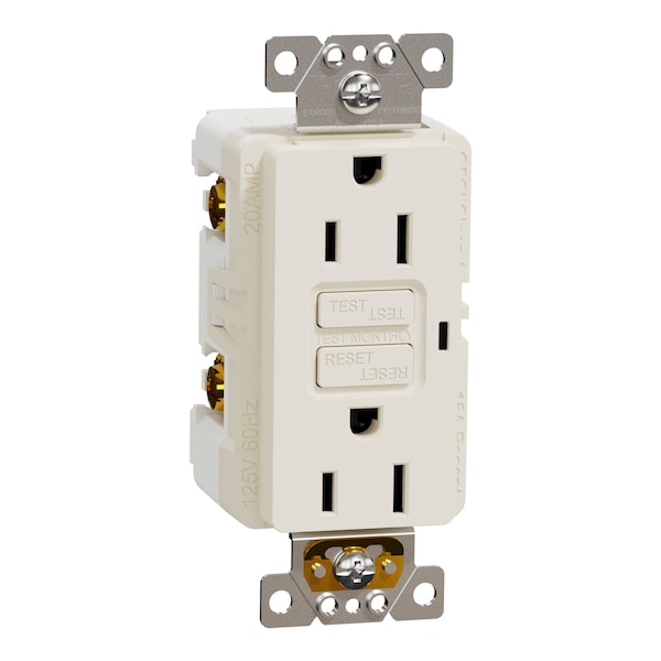 Contacto-Toma Square D, Serie X, 15 A, Decorativo, Doble, 15 Amperios, 125 V:-:125VAC - SQR51101LA