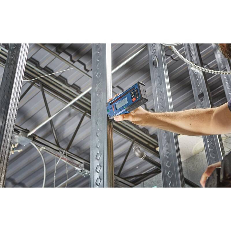 Receptor de nivel láser rotativo de haz rojo de 2,000 pies - LR40 de Bosch