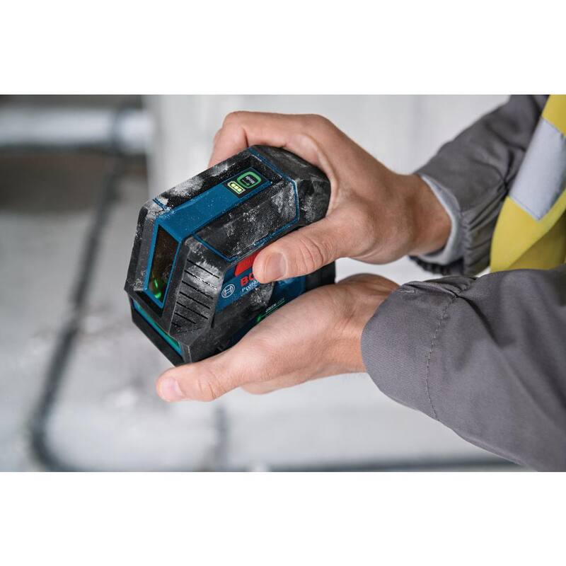 Nivel láser combinado restaurado en verde de 100 pies con tecnología VisiMax - GCL100-40G-RT