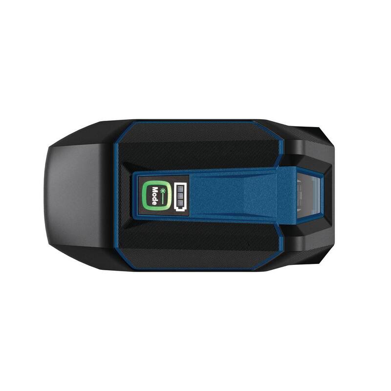 Nivel láser combinado restaurado en verde de 100 pies con tecnología VisiMax - GCL100-40G-RT