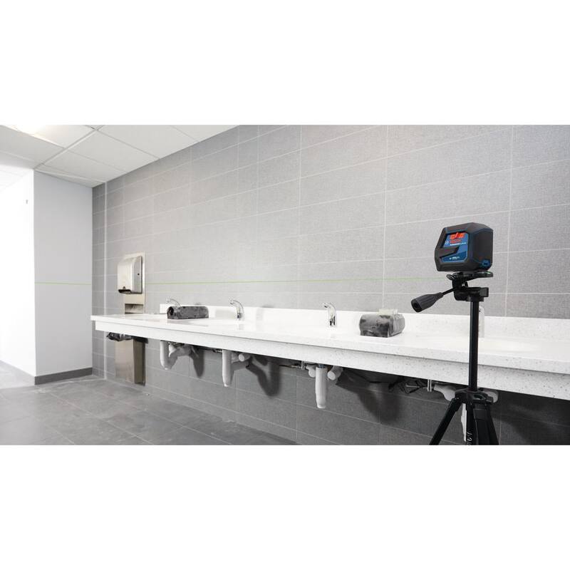 Nivel láser combinado restaurado en verde de 100 pies con tecnología VisiMax - GCL100-40G-RT