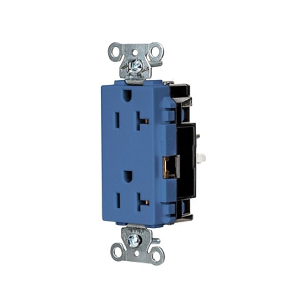 Receptáculo Hubbell Wiring Device-Kellems, 1 hp, 125V AC, NEMA 5-20R - DR20STBL