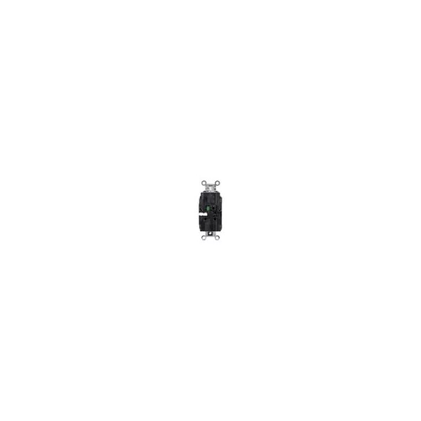 Receptáculo Hubbell Wiring Device-Kellems, 1 hp, 125V CA, NEMA 5-20R - HBL8300STBK