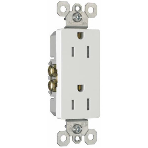 Nextgen 885TRWCP7 Tomacorriente decorativo, 15A, Blanco, Paquete de 10 - NE799154