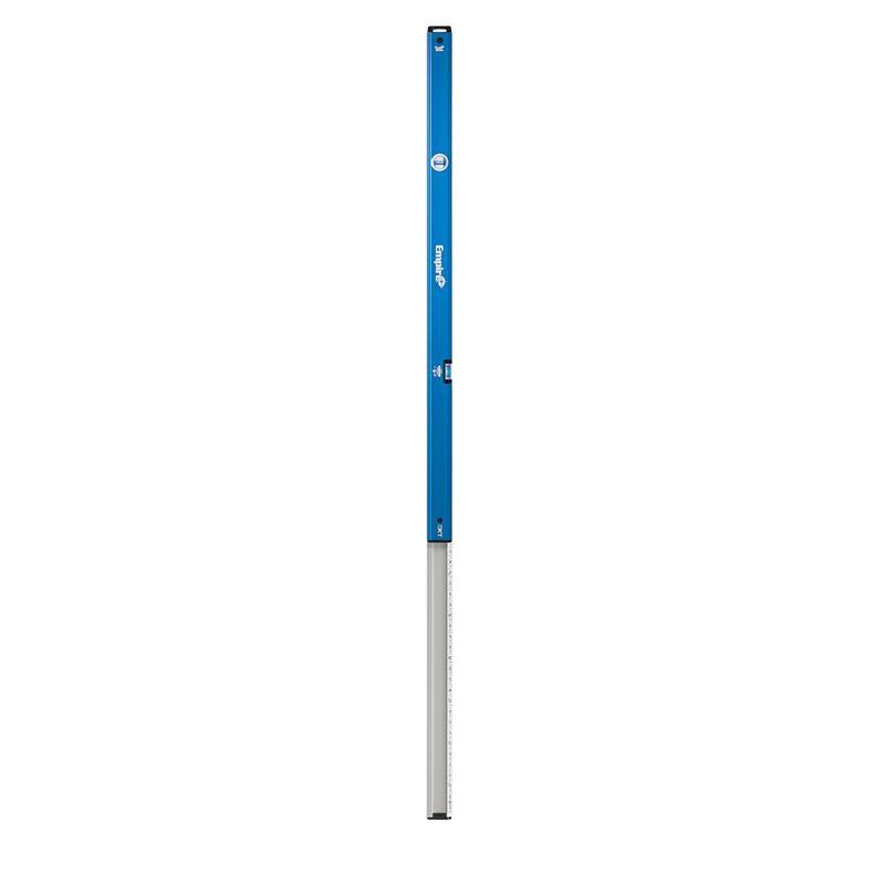 Nivel láser cruzado autonivelante verde de 75 pies con nivel de burbuja extensible True Blue de 48 a 78 pulgadas (2 piezas) - ELGC-eXT78