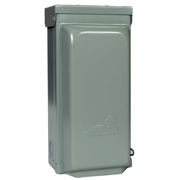Ge 9 1/8 pulgadas de alto x 7 1/4 pulgadas de ancho x 5 3/16 pulgadas de profundidad Salida de corriente superficial sin medidor - U010C010