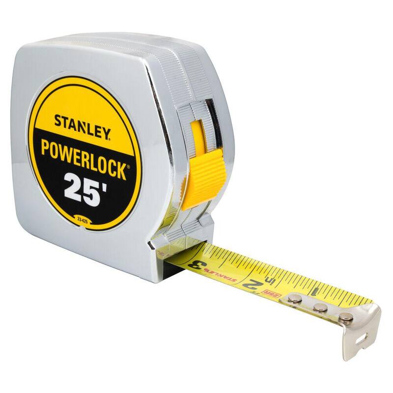 Cinta métrica PowerLock de 25 pies de Stanley - 33-425D