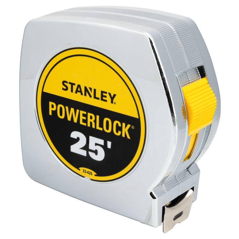 Cinta métrica PowerLock de 25 pies de Stanley - 33-425D