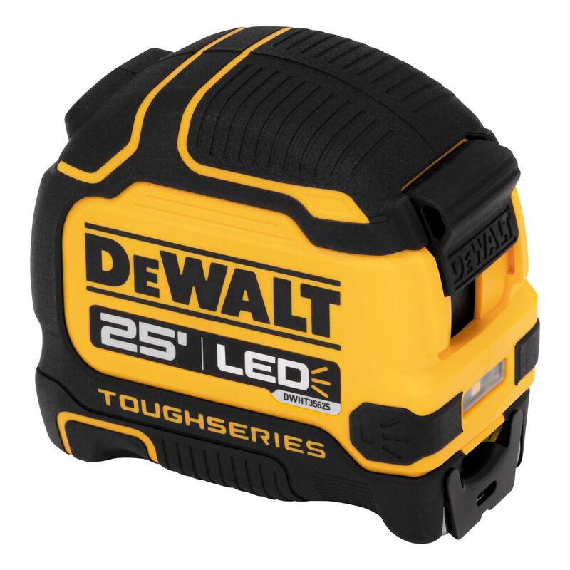 Cinta métrica de 25 pies con luz LED recargable - DWHT35625S