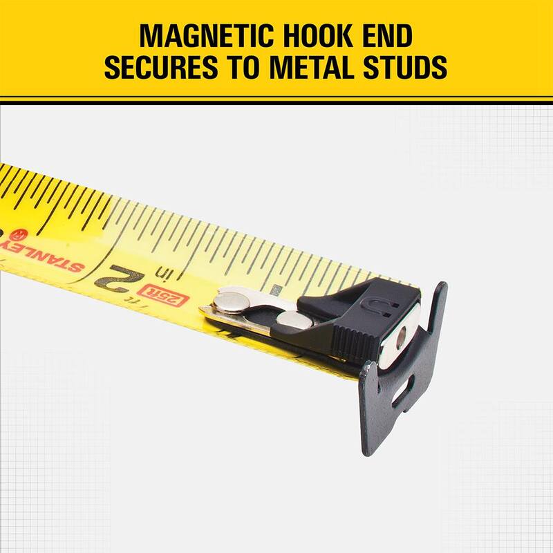 Stanley 25 pies Cinta Métrica Magnética FATMAX - FMHT33865L