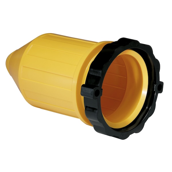 Cubierta a prueba de clima con anillo de bloqueo para conector hembra 6364CRV - 7715ELRV de Marinco