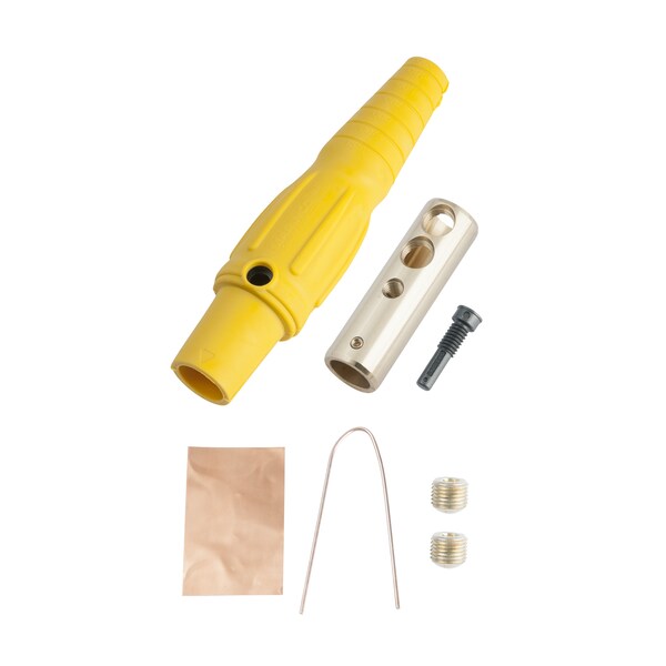 Marinco Cls40Fb-H Cls Inline Single Pin (400A/600V) 2/0-4/0 Awg Fem-Yllw (H) - CLS40FB-H