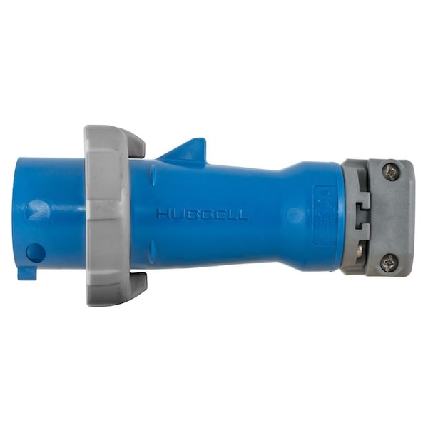 Conector PS IEC de 3 polos 4 cables, 30/32A 380-415V, 4X/IP69 - HBL430C6W