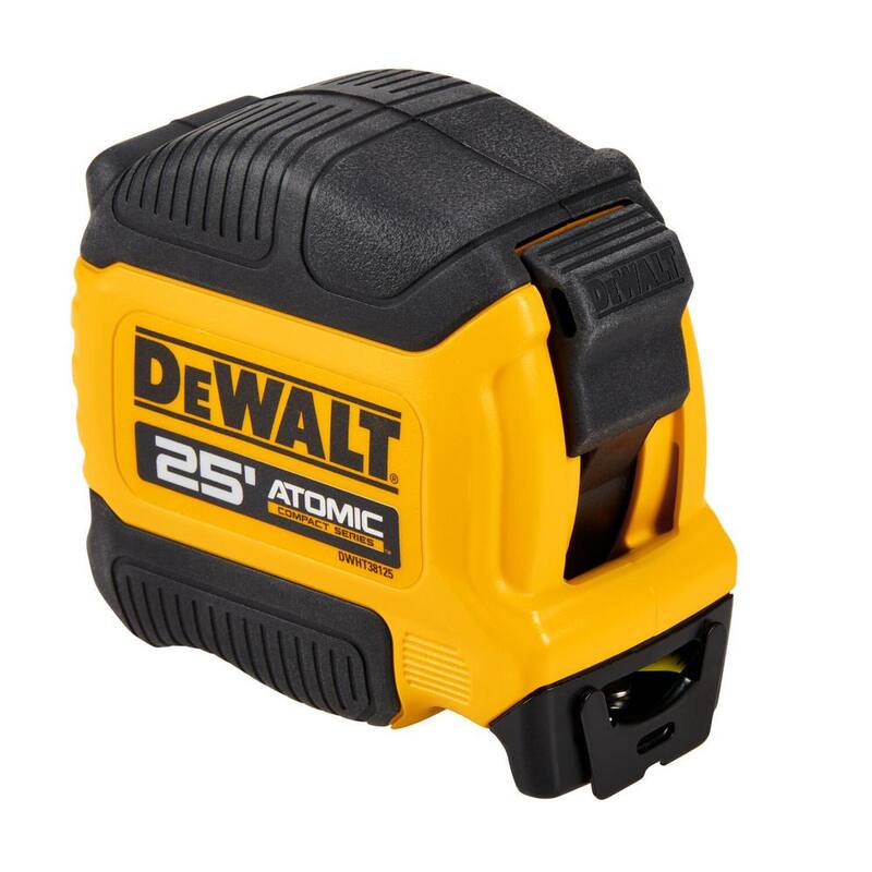 Cinta métrica DEWALT ATOMIC de 25 pies x 1-1/8 pulgadas - DWHT38125S