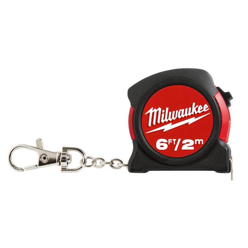 Cinta métrica de llavero de 6 pies - 48-22-5506C de Milwaukee