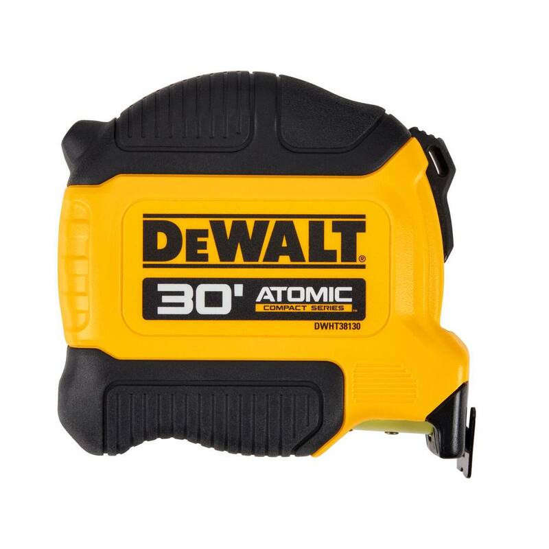 Cinta métrica DEWALT ATOMIC de 30 pies x 1-1/8 pulgadas - DWHT38130S