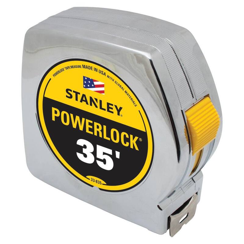 Cinta métrica PowerLock de 35 pies de Stanley - 33-835T