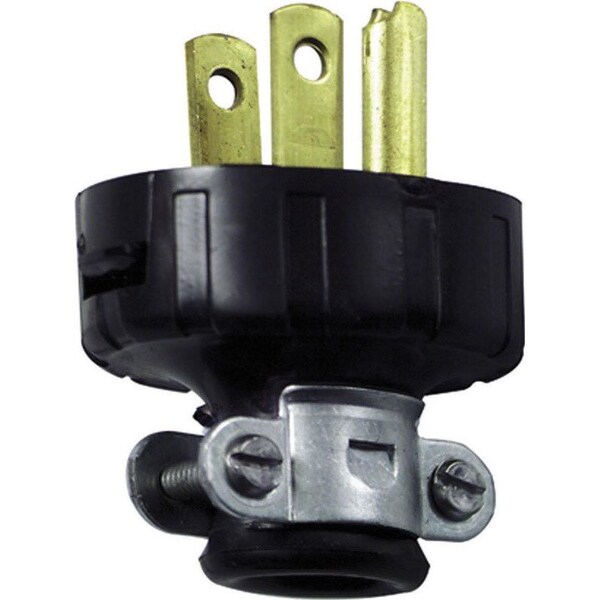 Leviton Leviton Residential Vinyl Straight Blade Plug 5-15P 18-14 AWG 2 Pole 3 Wire - 010-48648-03E