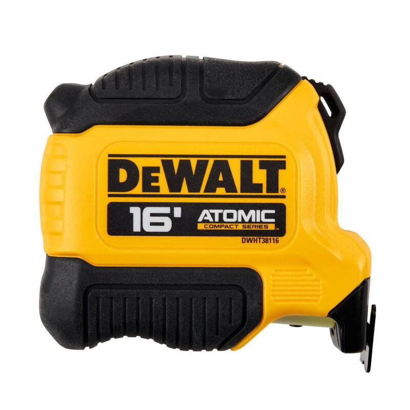Cinta métrica DEWALT ATOMIC de 16 pies x 1-1/8 pulgadas - DWHT38116S