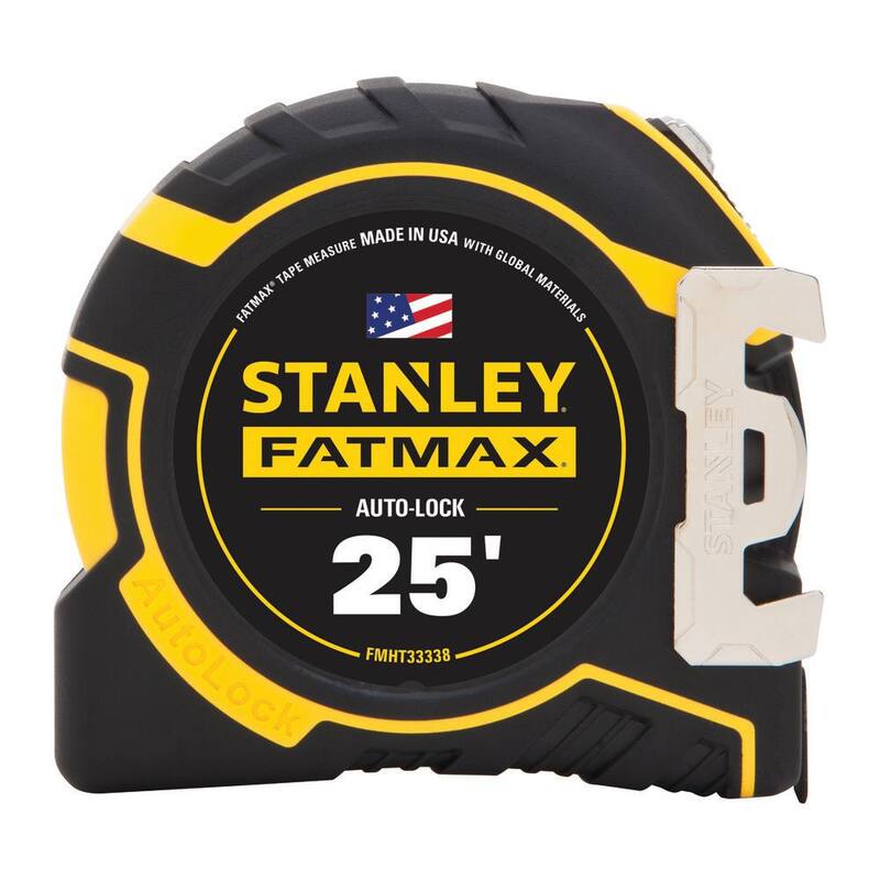 Stanley FATMAX 25 ft. x 1-1/4 in. Cinta Métrica de Bloqueo Automático - FMHT33338L