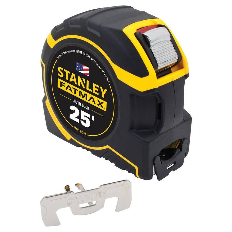 Stanley FATMAX 25 ft. x 1-1/4 in. Cinta Métrica de Bloqueo Automático - FMHT33338L
