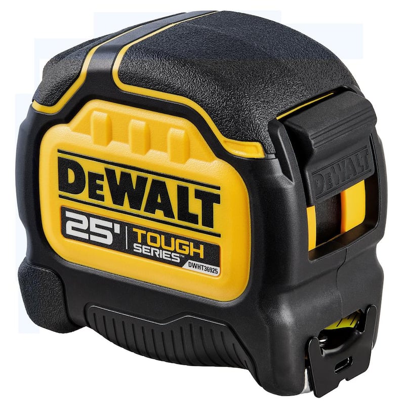 Cinta Métrica DEWALT Tough Tape de 25 pies x 1-1/4 pulgadas - DWHT36925S