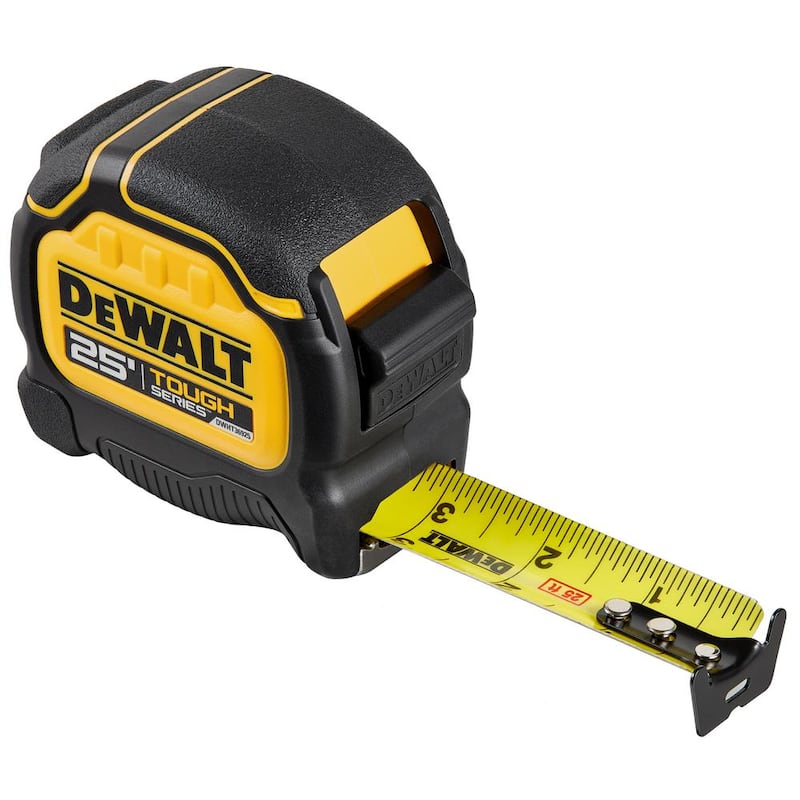 Cinta Métrica DEWALT Tough Tape de 25 pies x 1-1/4 pulgadas - DWHT36925S
