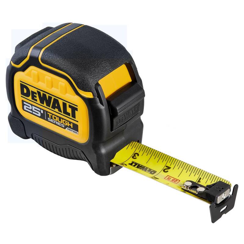 Cinta Métrica DEWALT Tough Tape de 25 pies x 1-1/4 pulgadas - DWHT36925S