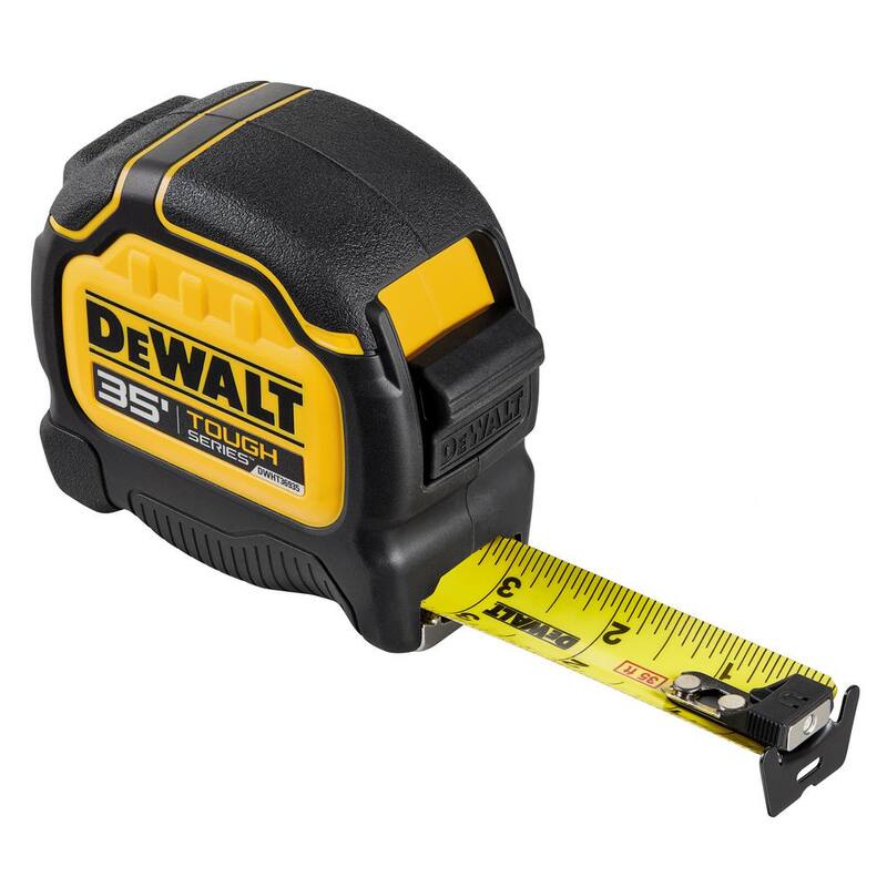 Cinta métrica resistente DEWALT Tough Tape 35 pies x 1-1/4 pulgadas - DWHT36935S
