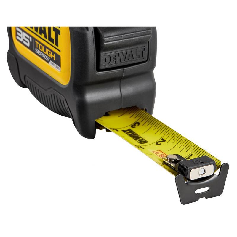 Cinta métrica resistente DEWALT Tough Tape 35 pies x 1-1/4 pulgadas - DWHT36935S
