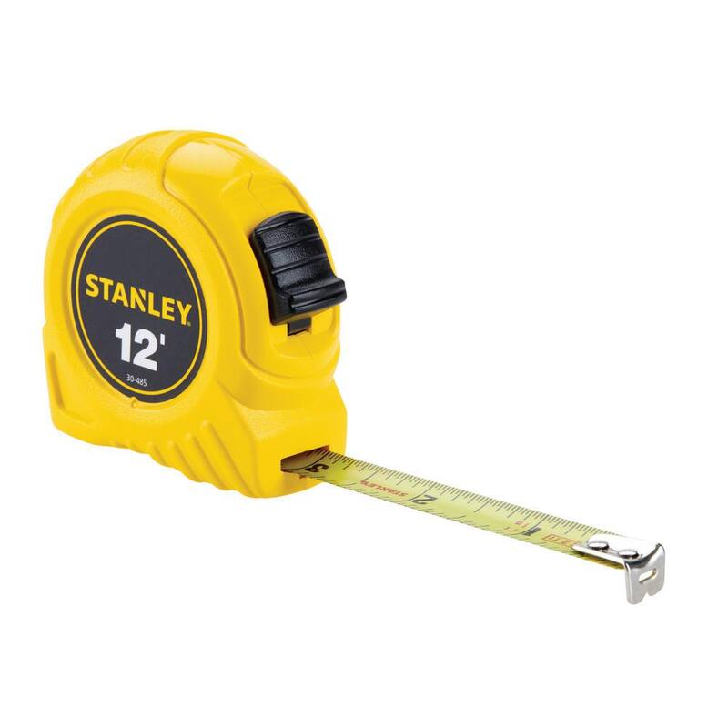 Cinta métrica de 12 pies x 1/2 pulgada - 30-485HD de Stanley