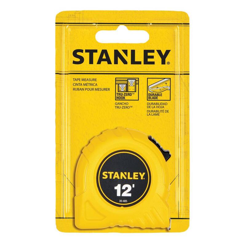 Cinta métrica de 12 pies x 1/2 pulgada - 30-485HD de Stanley