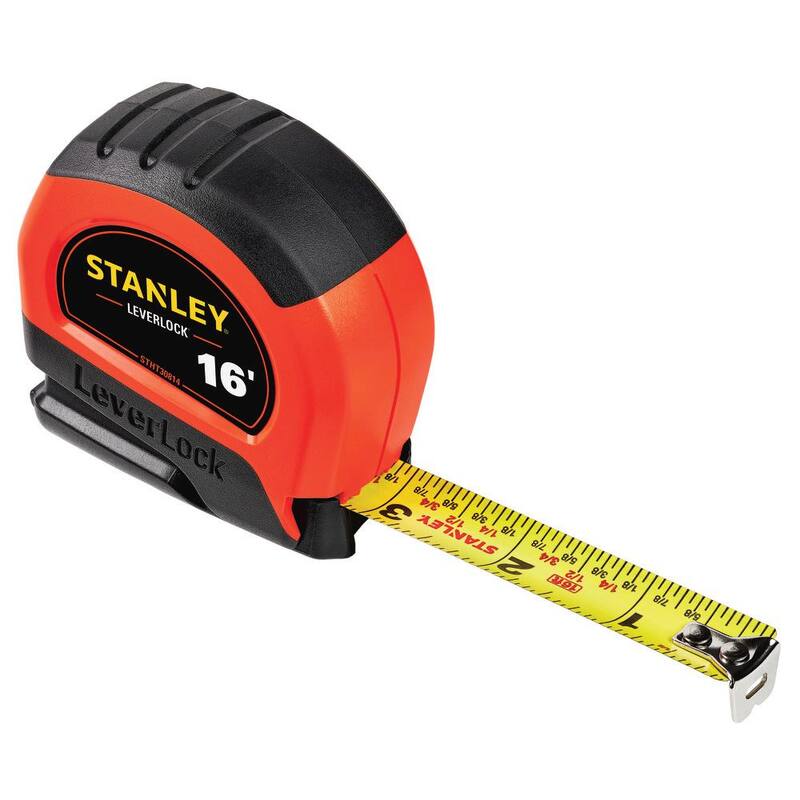 Stanley 16 pies. Cinta de medir de alta visibilidad LeverLock - STHT30814S