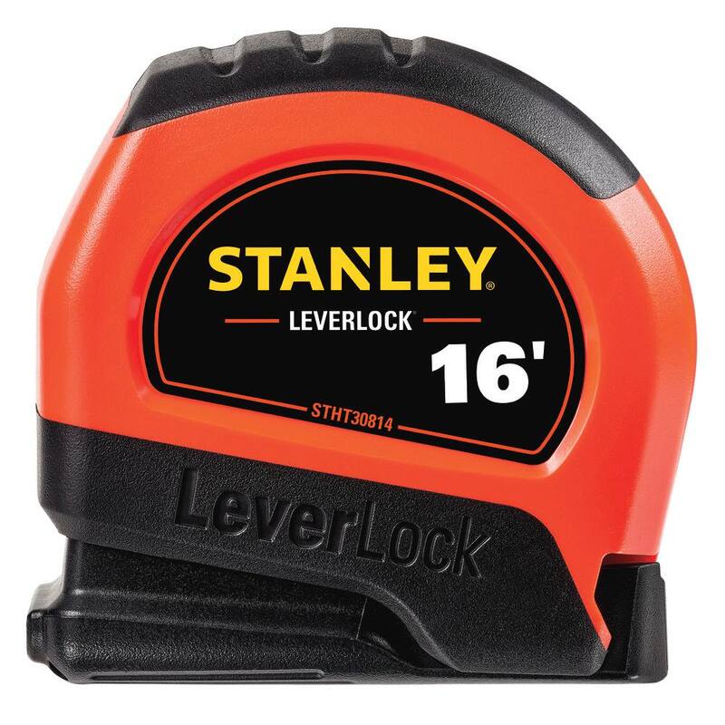 Stanley 16 pies. Cinta de medir de alta visibilidad LeverLock - STHT30814S