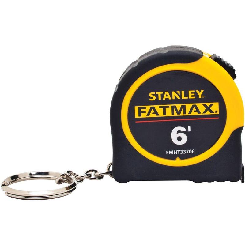 Cinta métrica de bolsillo para llavero de 1/2 pulg. x 6 ft. Stanley FATMAX - FMHT33706M