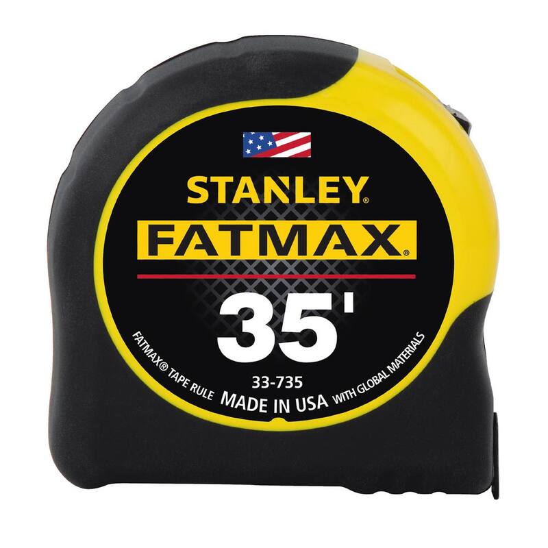 Stanley FATMAX Cinta Métrica de 35 pies x 1-1/4 pulgadas (Paquete de 4) - 33-735CP
