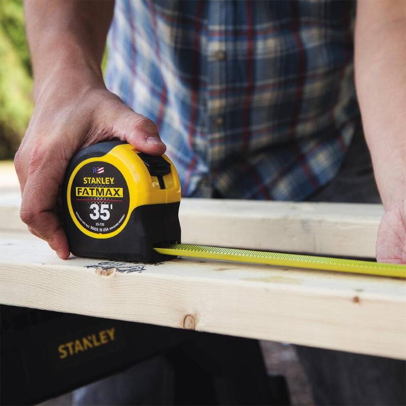 Stanley FATMAX Cinta Métrica de 35 pies x 1-1/4 pulgadas (Paquete de 4) - 33-735CP