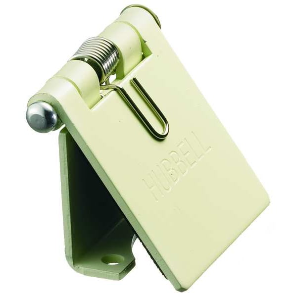 Hubbell Wiring Device-Kellems Cover, White, Steel, 300/400A Panel Mount - HBLSCW