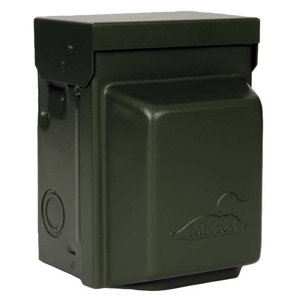 Salida de corriente superficial sin medidor GE 7 1/8 in H x 5 3/4 in W x 5 3/16 in D - U012010GRP