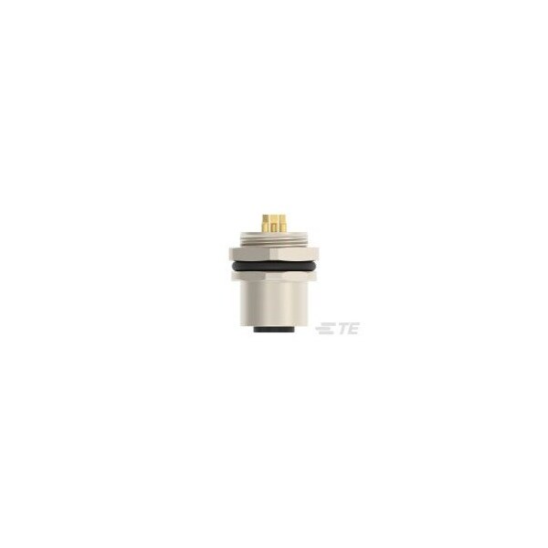 Conector Hembra Montaje Frontal Te Connectivity M12 D de 5P con Cable para Soldar - T4133512051-000