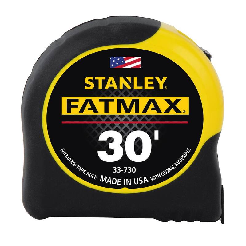 Stanley FATMAX 30 pies x 1-1/4 pulgadas cinta métrica (paquete de 4) - 33-730CP