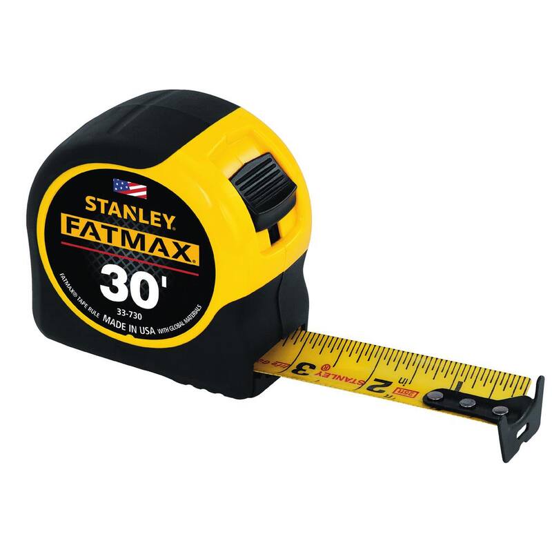 Stanley FATMAX 30 pies x 1-1/4 pulgadas cinta métrica (paquete de 4) - 33-730CP