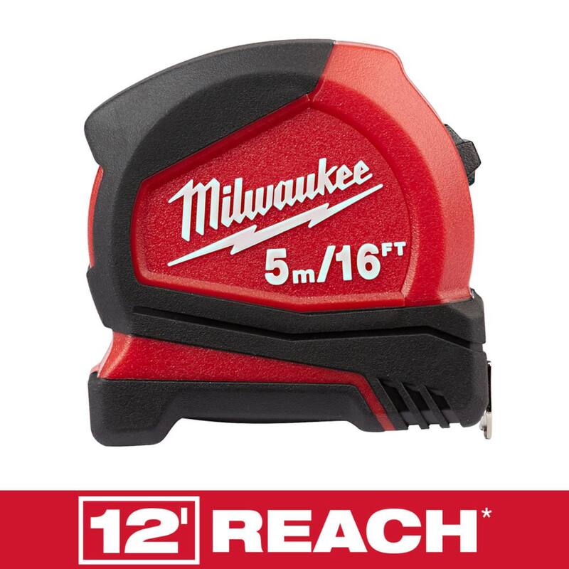 Milwaukee 5 m/16 ft. Cinta Métrica Compacta - 48-22-6617